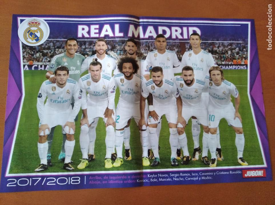 Collectionnisme sportif: Poster Grande Doble Real Madrid y Super Ataque Che - Valencia - goly