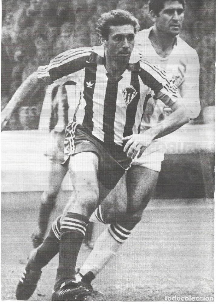 Collectionnisme sportif: REAL SPORTING DE GIJ&Oacute;N: Gran recorte de QUINI. 1985