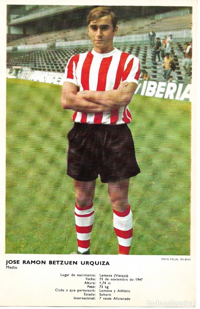 Collezionismo sportivo: ATHLETIC DE BILBAO: Minil&aacute;mina de BETZUEN. 1971