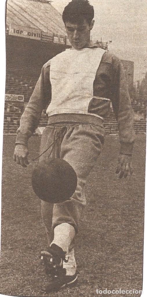 Collezionismo sportivo: ATL&Eacute;TICO DE MADRID: Recorte de G&Aacute;RATE entrenando. 1970