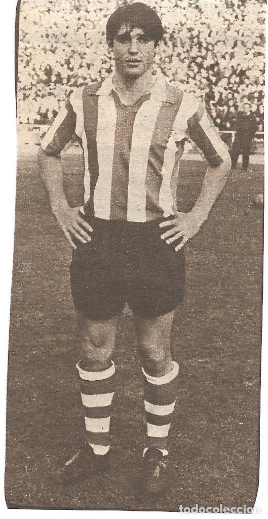 Collezionismo sportivo: ATHLETIC DE BILBAO: Recorte de ARIETA II. 1970