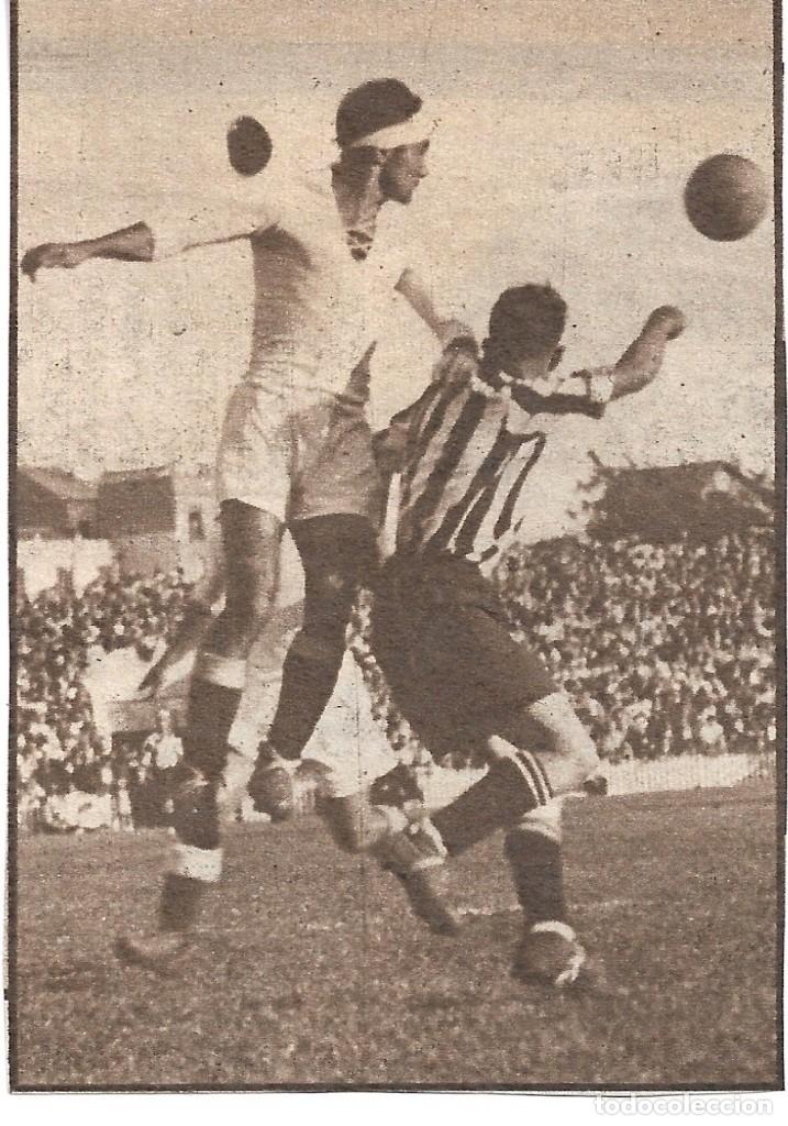 Coleccionismo deportivo: REALMADRID: Recorte de Jacinto QUINCOCES en acci&oacute;n