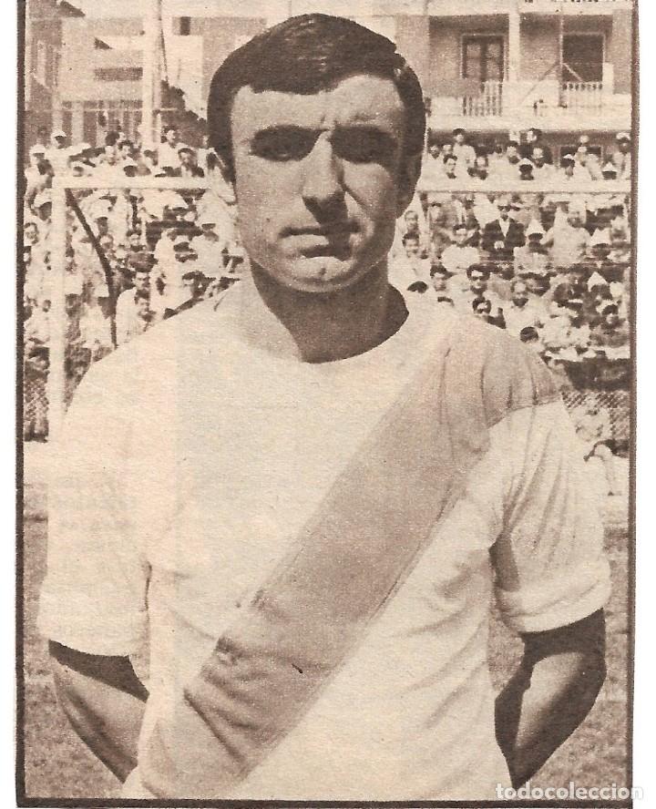 Coleccionismo deportivo: RAYO VALLECANO: Recorte de MARIANO. 1969