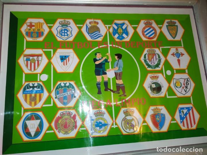 Coleccionismo deportivo: POSTER CARTEL EL F&Uacute;TBOL ES UN DEPORTE JUEGA LIMPIO