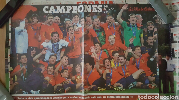 Sammelleidenschaft Sport: LOTE 4 POSTERS ESPA&Ntilde;A - SELECCI&Oacute;N ESPA&Ntilde;OLA - 1994 - 1998 - SUD&Aacute;FRICA 2010 COCA-COLA