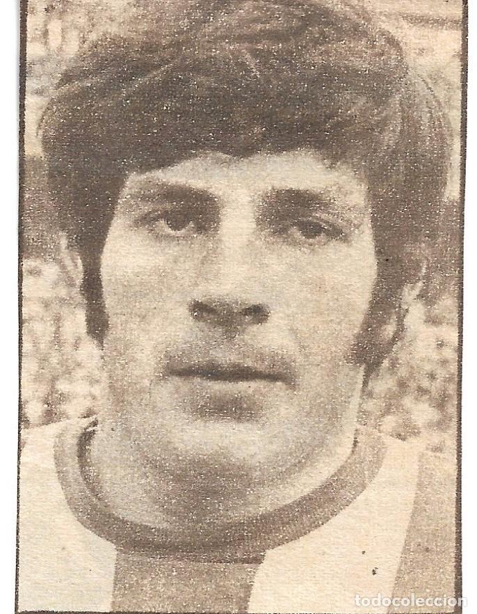 Sammelleidenschaft Sport: REAL SOCIEDAD: Recorte de GAZTELU. 1971