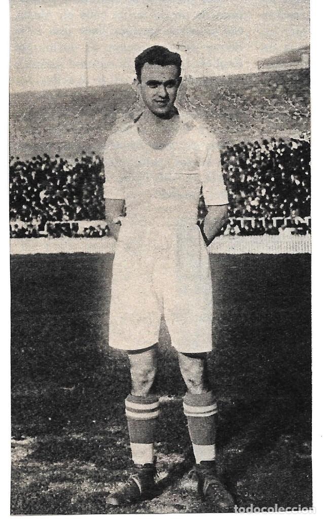 Collezionismo sportivo: REAL MADRID: Recorte de F&Eacute;LIX P&Eacute;REZ