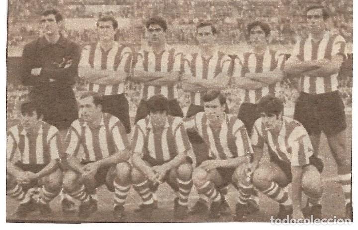 Collezionismo sportivo: ATHLETIC DE BILBAO: Recorte de un equipo de la temporada 69-70