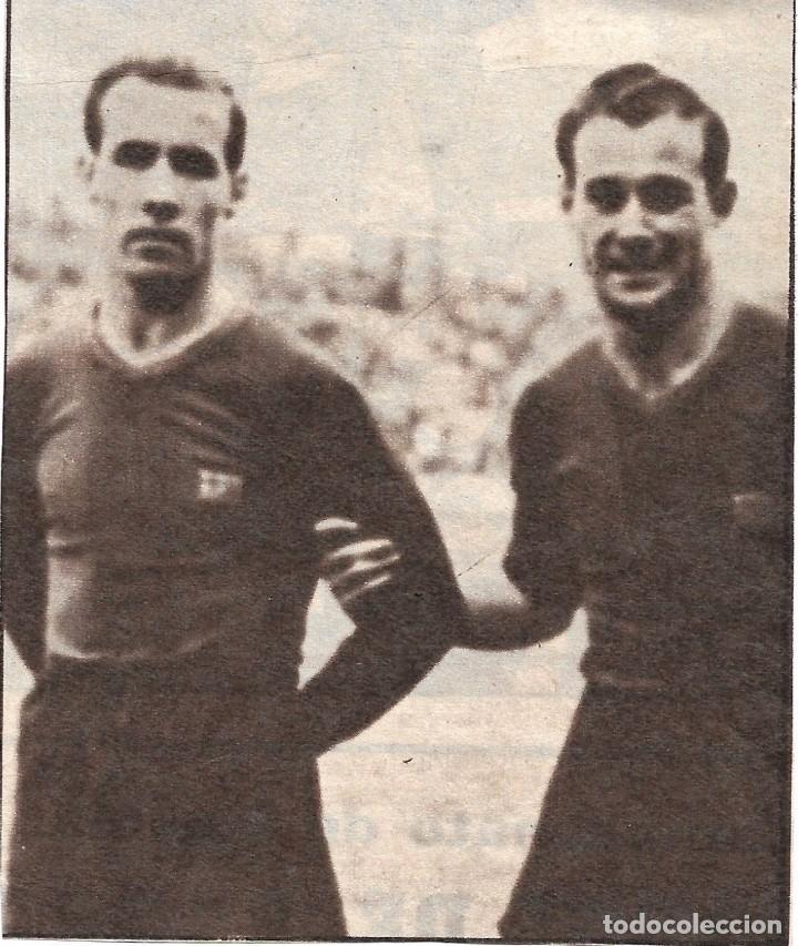 Collezionismo sportivo: BAR&Ccedil;A: Recorte de C&Eacute;SAR con su hermano CALO.