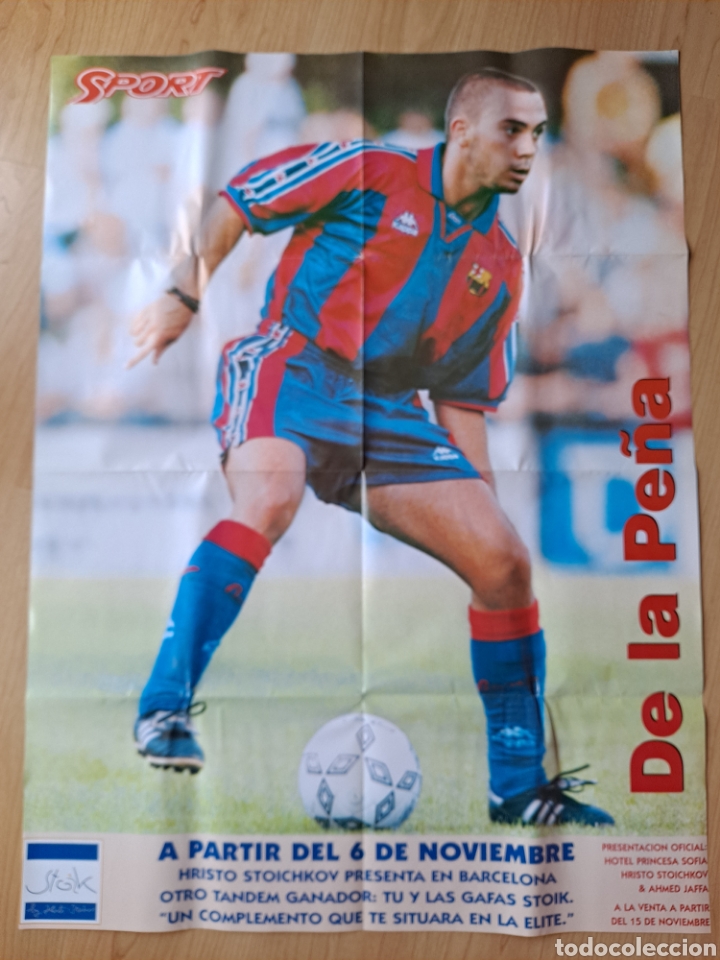 Collectionnisme sportif: Poster De la Pe&ntilde;a. FC Barcelona. Diari Sport