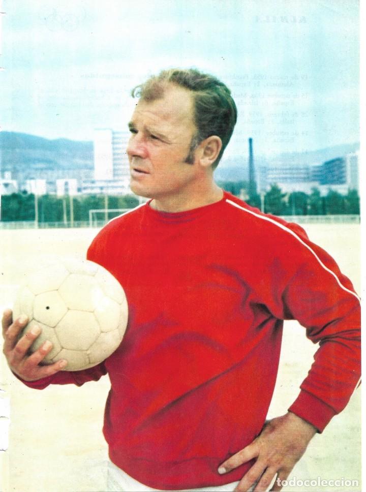 Coleccionismo deportivo: L&aacute;mina de KUBALA. 1969 - Foto 1