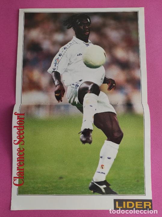 Sammelleidenschaft Sport: POSTER CLARENCE SEEDORF REAL MADRID - REVISTA EQUIPO LIDER