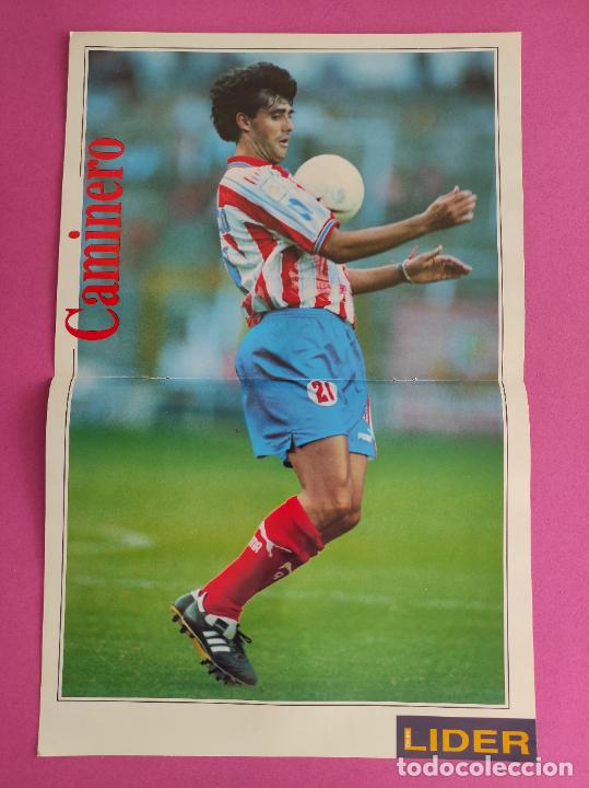 Sammelleidenschaft Sport: POSTER CAMINERO ATLETICO DE MADRID - REVISTA EQUIPO LIDER ATLETI