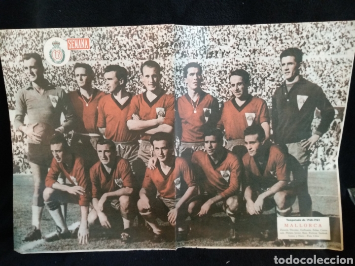Collezionismo sportivo: Poster f&uacute;tbol, Mallorca, temporada 1960-61