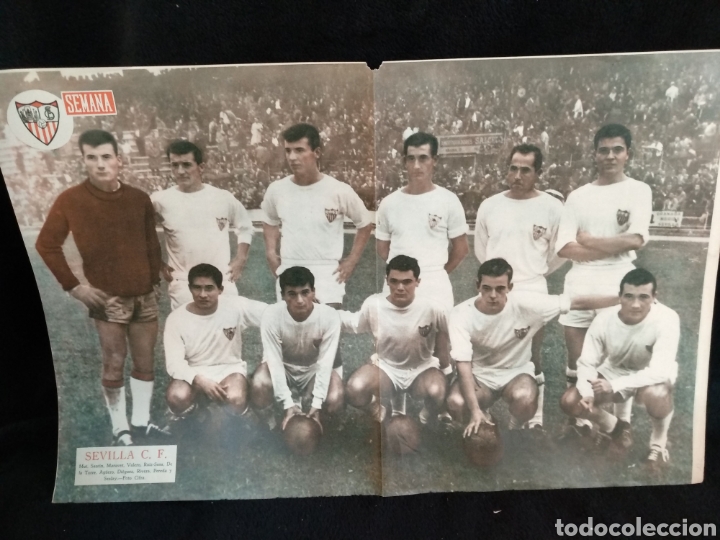Collezionismo sportivo: Poster Sevilla C.F. 52cm x 34cm