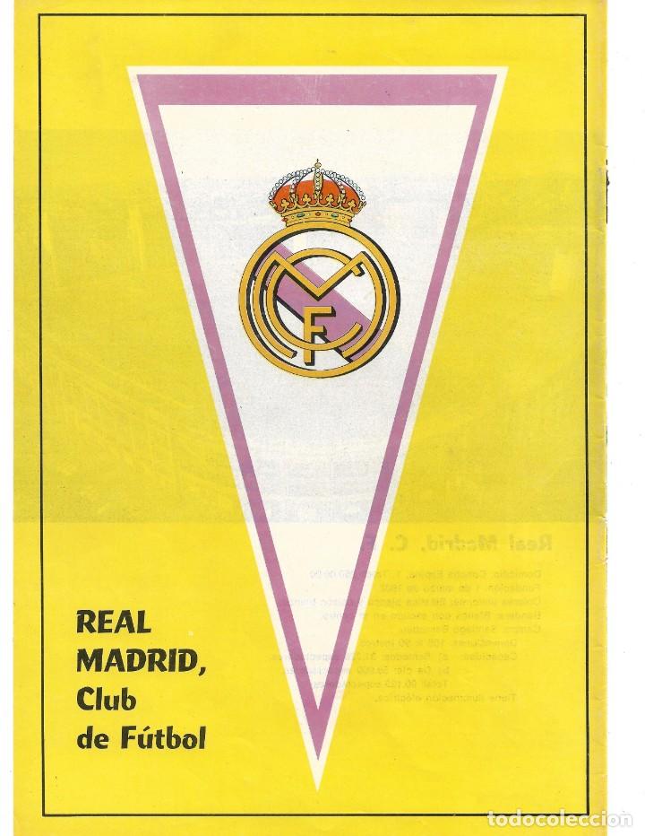 Collezionismo sportivo: REAL MADRID: BANDER&Iacute;N DE PAPEL y FOTO ESTADIO. 1970