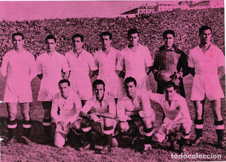 Collezionismo sportivo: REAL MADRID: Recorte de un equipo de la temporada 46-47