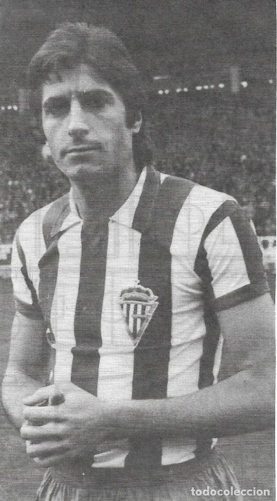 Coleccionismo deportivo: REAL SPORTING DE GIJ&Oacute;N: Recorte de GARZ&Oacute;N