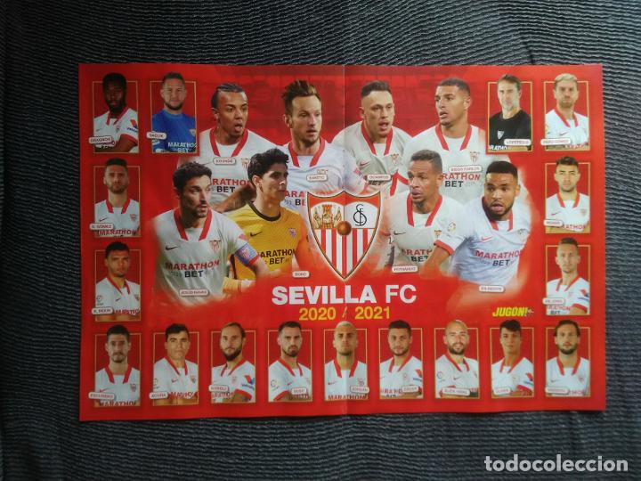 Sammelleidenschaft Sport: PLANTILLA SEVILLA JAN OBLAK ATL&Eacute;TICO DE MADRID DOBLE P&Oacute;STER 2 P&Aacute;G REVISTA JUG&Oacute;N 20-21 LIGA 2020-2021