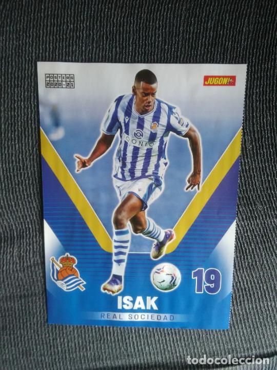 Sammelleidenschaft Sport: ISAK REAL SOCIEDAD YANGEL HERRERA GRANADA DOBLE P&Oacute;STER 1 P&Aacute;GINA REVISTA JUG&Oacute;N 2020-2021 LIGA 20-21