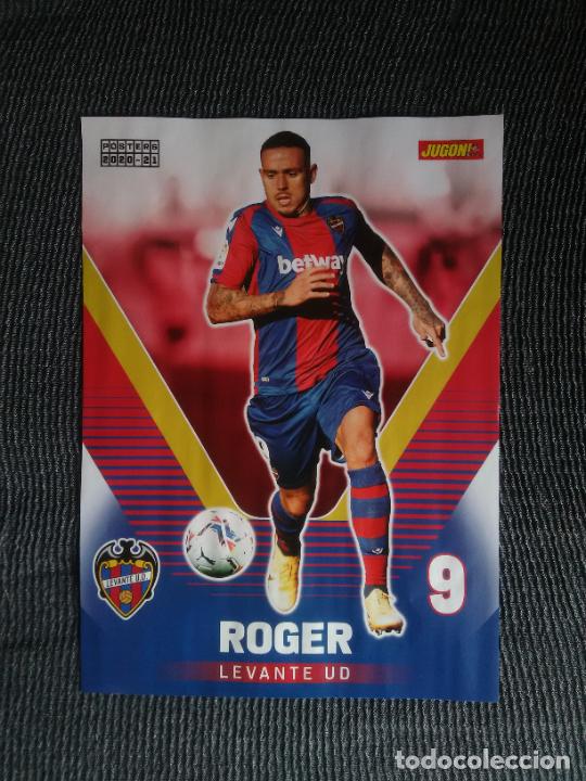 Sammelleidenschaft Sport: ROGER LEVANTE EMERSON REAL BETIS DOBLE P&Oacute;STER 1 P&Aacute;GINA REVISTA JUG&Oacute;N 2020-2021 LIGA 20-21