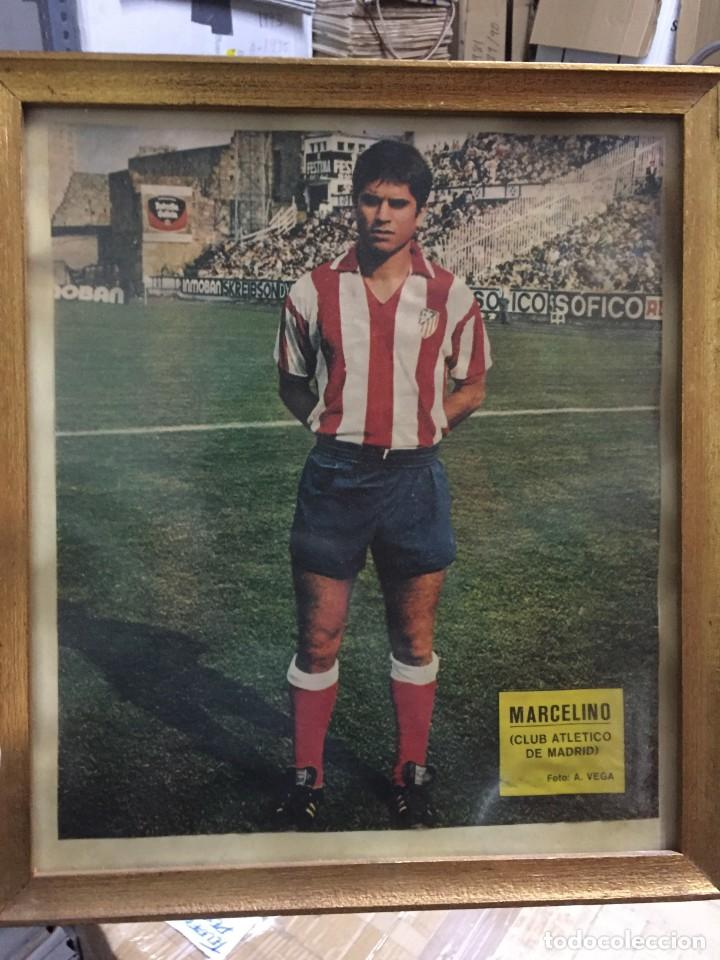 Sammelleidenschaft Sport: CUADRO POSTER CARTEL MARCELINO ATLETICO MADRID