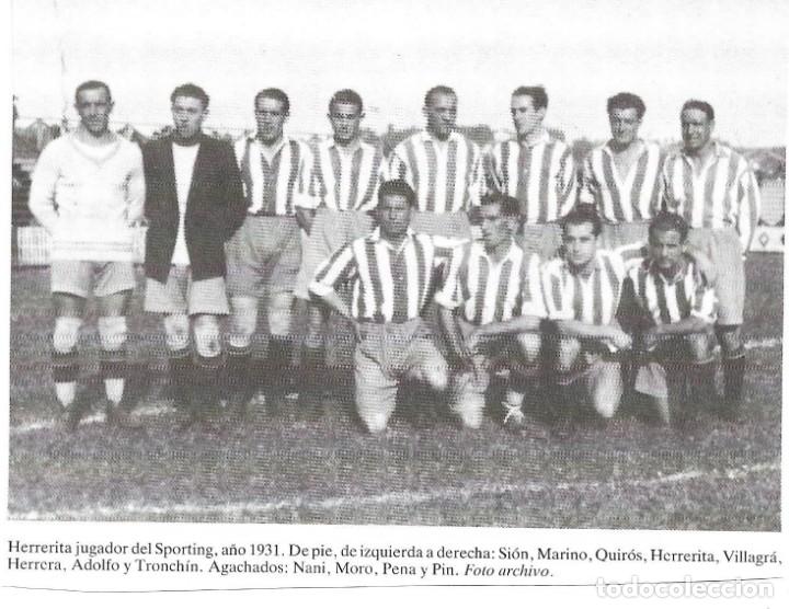 Sammelleidenschaft Sport: REAL SPORTING DE GIJ&Oacute;N: Recorte de un equipo de 1931