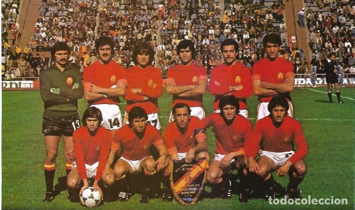 Collezionismo sportivo: SELECCI&Oacute;N ESPA&Ntilde;OLA DE F&Uacute;TBOL: Gran recorte de un equipo de 1978