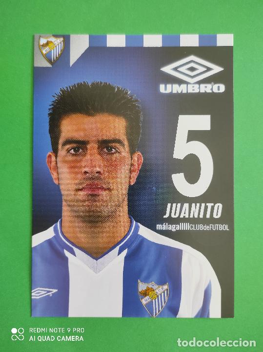 Sammelleidenschaft Sport: FOTO POSTAL MALAGA CF 11,5cm X 16,5cm UMBRO TEMPORADA 03 04 2003 2004 TARJETA N&ordm; 5 JUANITO