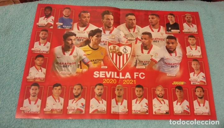 Collectionnisme sportif: -POSTER DE FUTBOL DEL SEVILLA TEMPORADA 20-21