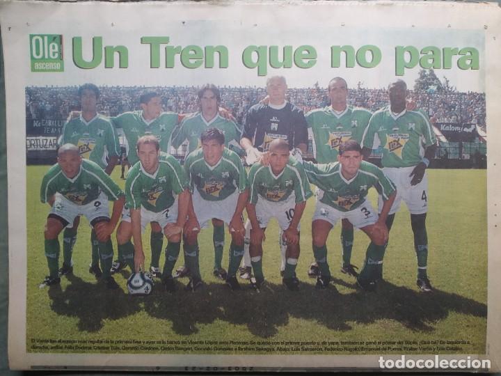 Coleccionismo deportivo: POSTER FERROCARRIL OESTE 2003 - Foto 1