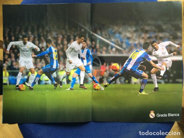 Collezionismo sportivo: POSTER CARTEL OFICIAL REAL MADRID CRISTIANO RONALDO GRADA BLANCA