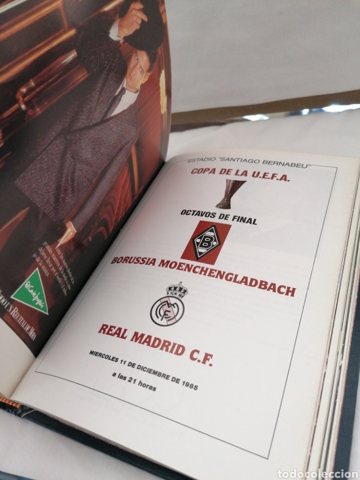 Coleccionismo deportivo: 21 Programas encuadernados real madrid - Foto 4