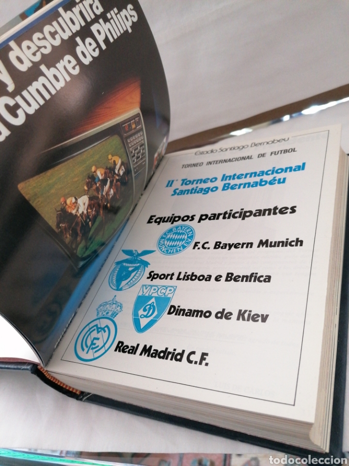Coleccionismo deportivo: 21 Programas encuadernados real madrid - Foto 5