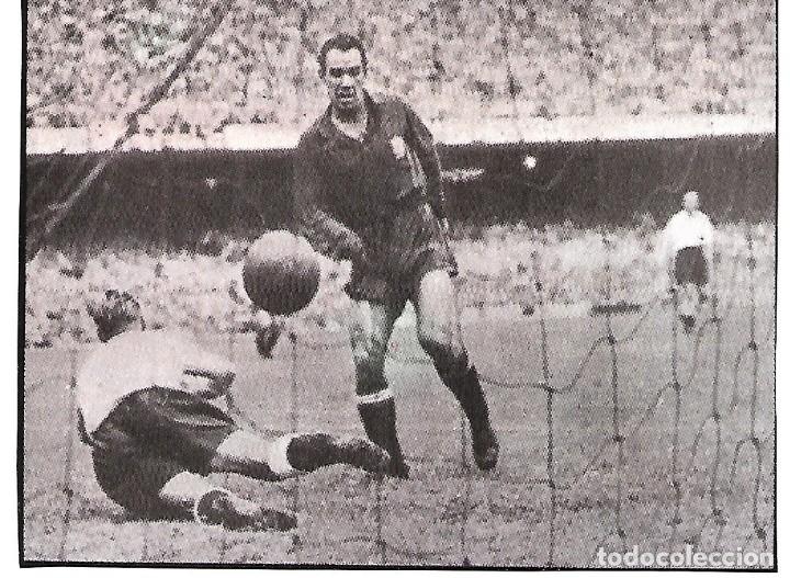 Coleccionismo deportivo: SELECCI&Oacute;N ESPA&Ntilde;OLA DE F&Uacute;TBOL: Recorte del gol de ZARRA a Inglaterra en Maracan&aacute;