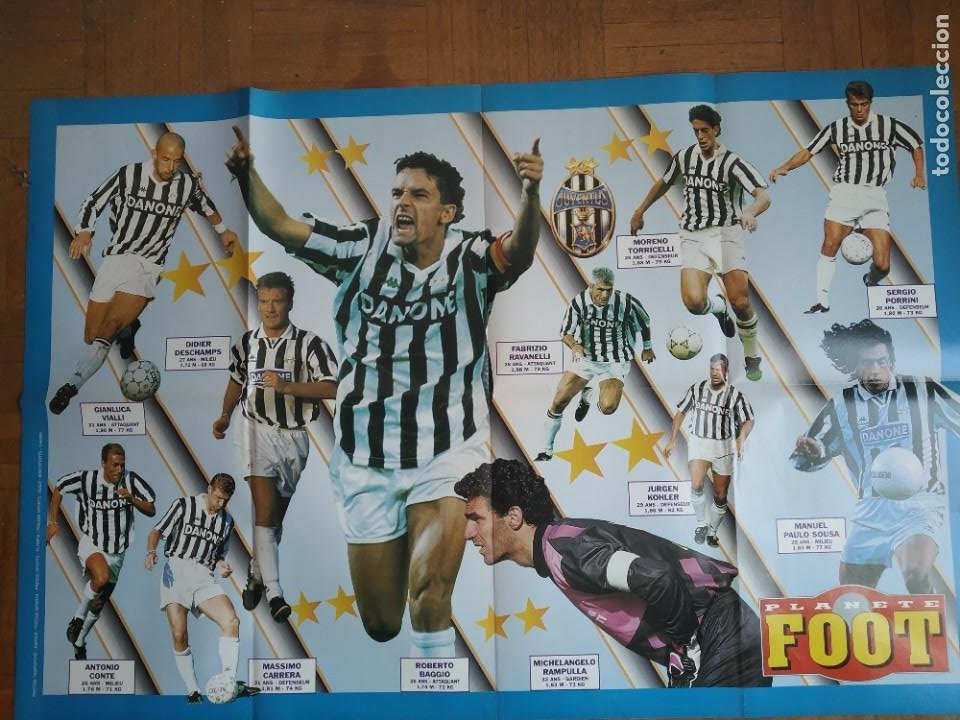 poster juventus 94-95 planete foot - Acquista Manifesti e poster di calcio  antichi su todocoleccion