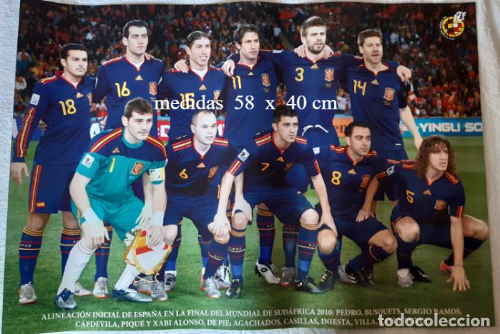 Collectionnisme sportif: Cartel Espa&ntilde;a campeona del Mundo