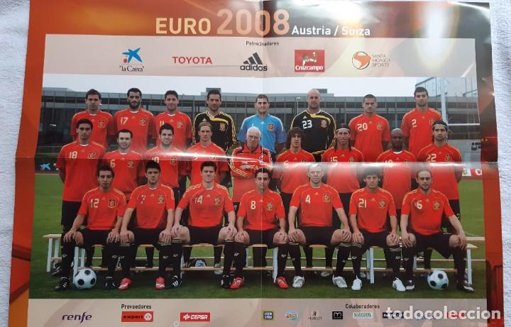 Collectionnisme sportif: Cartel Espa&ntilde;a campeona de Europa 2.008