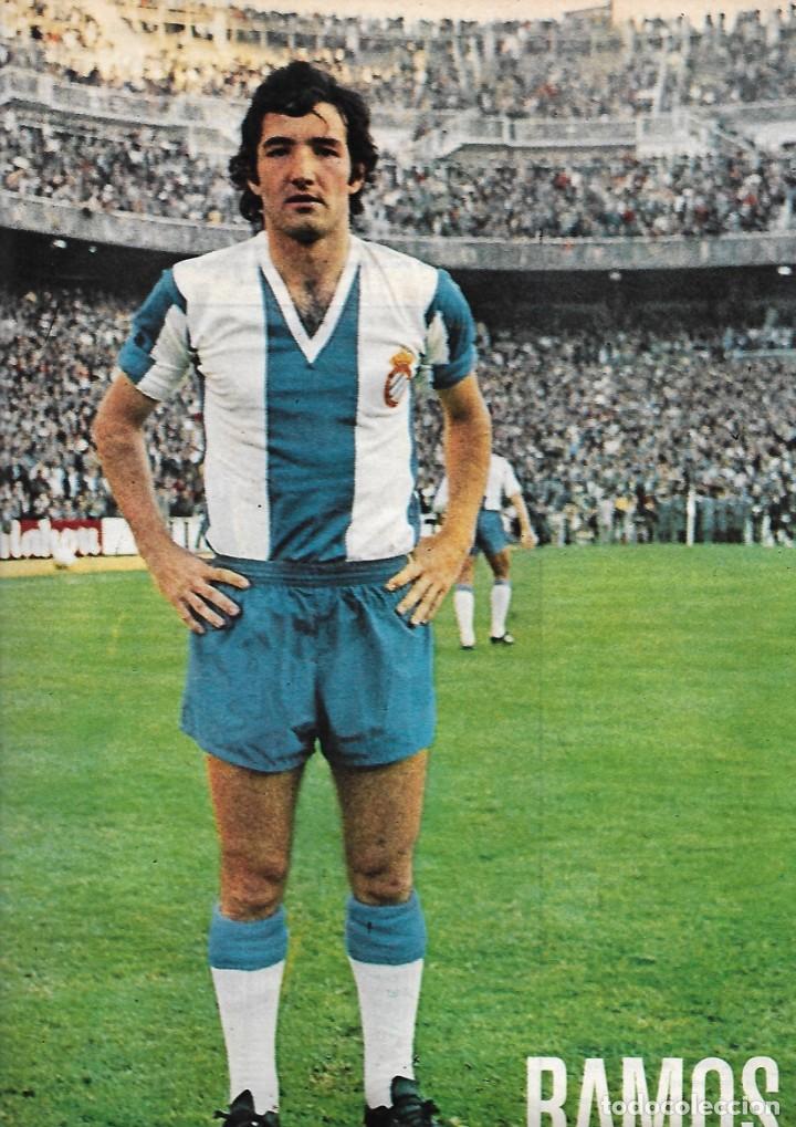 Coleccionismo deportivo: RCD. ESPA&Ntilde;OL: P&oacute;ster de RAMOS. 1975 - Foto 1