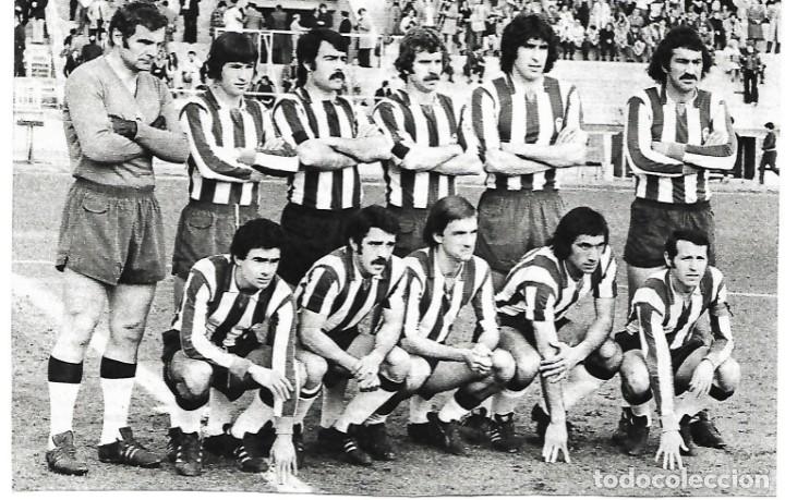 Collezionismo sportivo: CD.CASTELL&Oacute;N: Recorte de un equipo de 1975