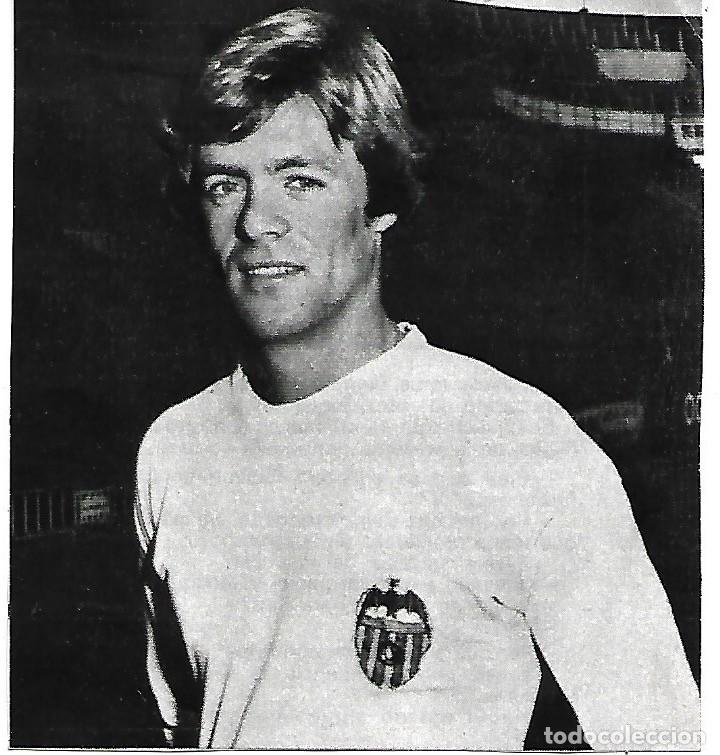 Coleccionismo deportivo: VALENCIA CF: Recorte de REP. 1975 - Foto 1