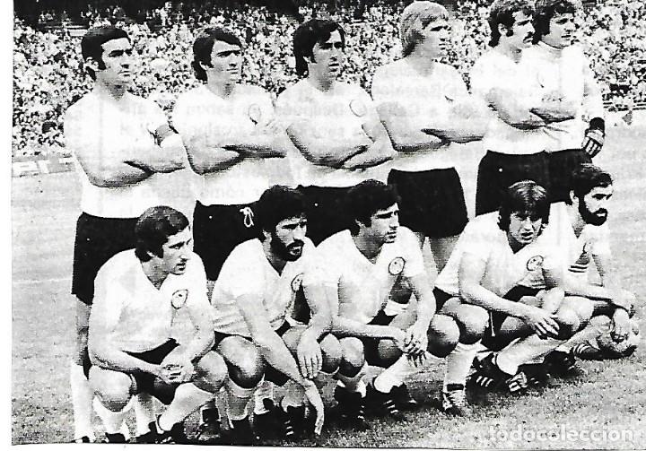 Collezionismo sportivo: UD. SALAMANCA: Recorte de un equipo de 1975