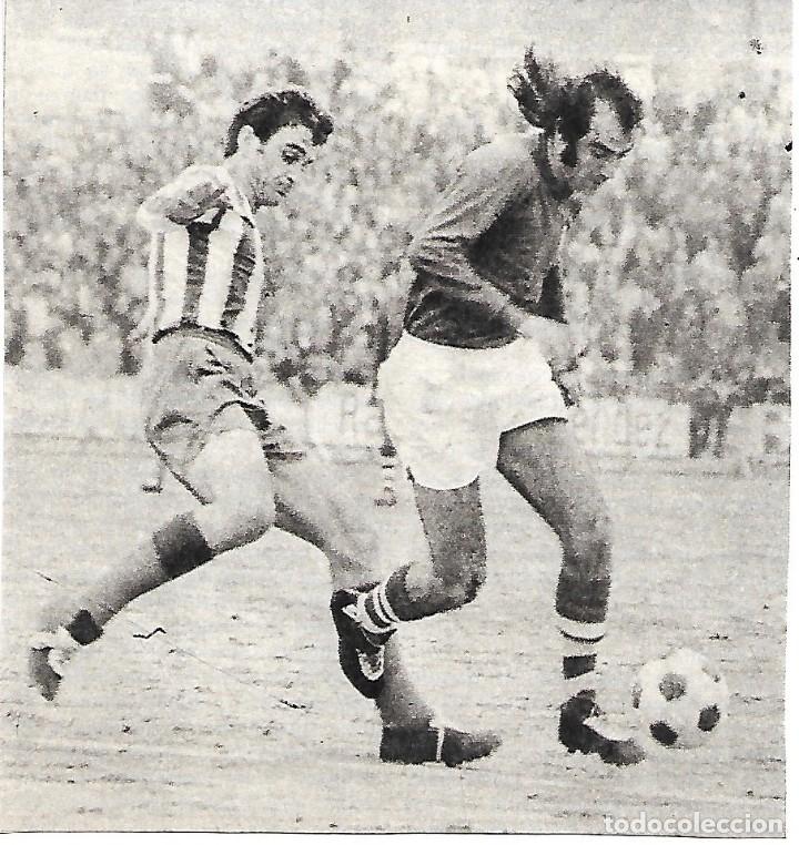 Collezionismo sportivo: REAL MURCIA: Recorte de GARC&Iacute;A SORIANO en acci&oacute;n. 1975