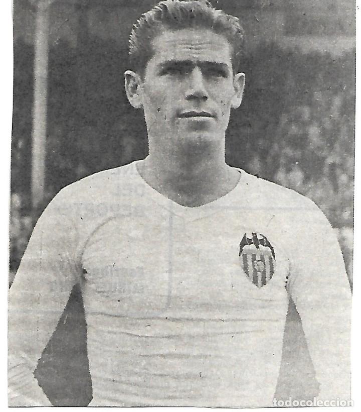 Coleccionismo deportivo: VALENCIA CF: Recorte de PUCHADES. - Foto 1