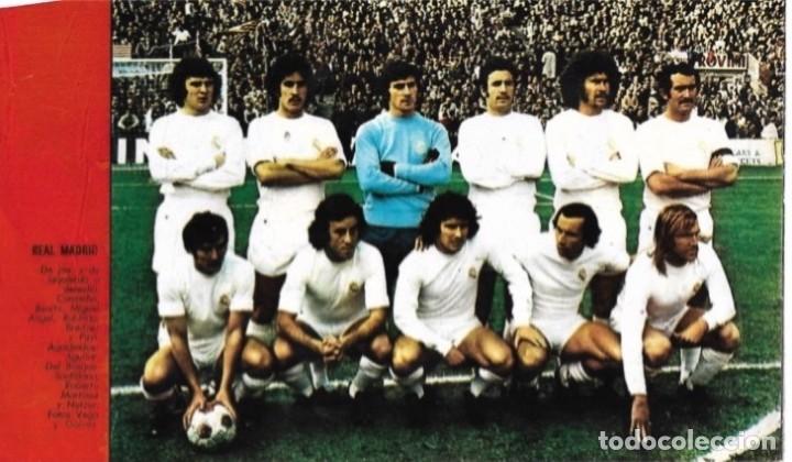 Collectionnisme sportif: REAL MADRID: Gran recorte de un equipo de 1974
