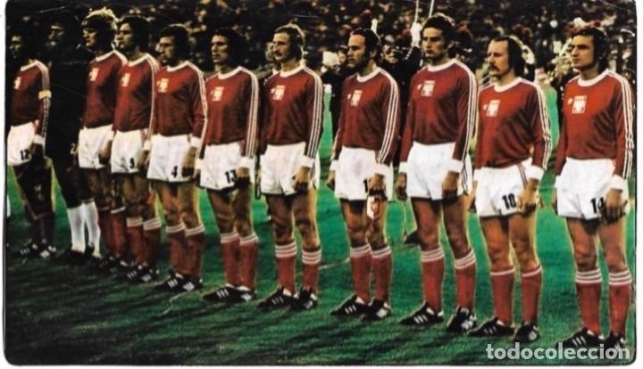 Collezionismo sportivo: SELECCI&Oacute;N DE F&Uacute;TBOL DE POLONIA: Gran recorte de 1974