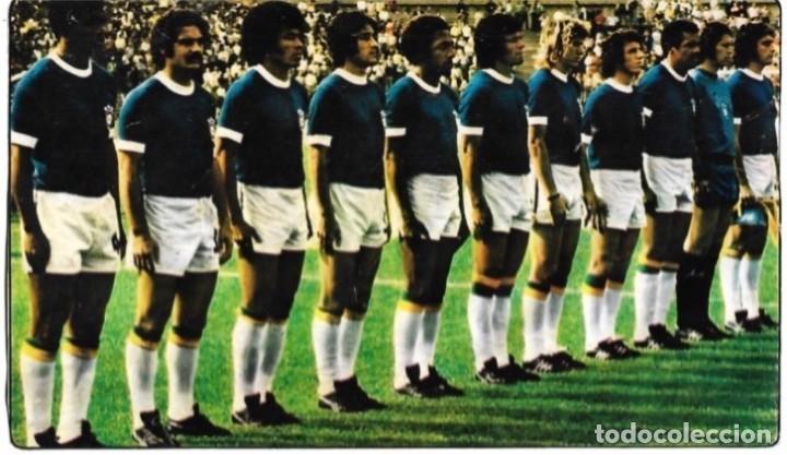 Collectionnisme sportif: SELECCI&Oacute;N DE F&Uacute;TBOL DE BRASIL: Gran recorte de 1974