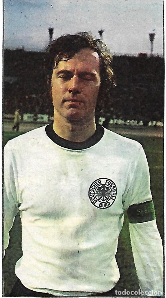 Coleccionismo deportivo: SELECCI&Oacute;N DE F&Uacute;TBOL DE ALEMANIA ( RFA ): Recorte de BECKENBAUER. 1975