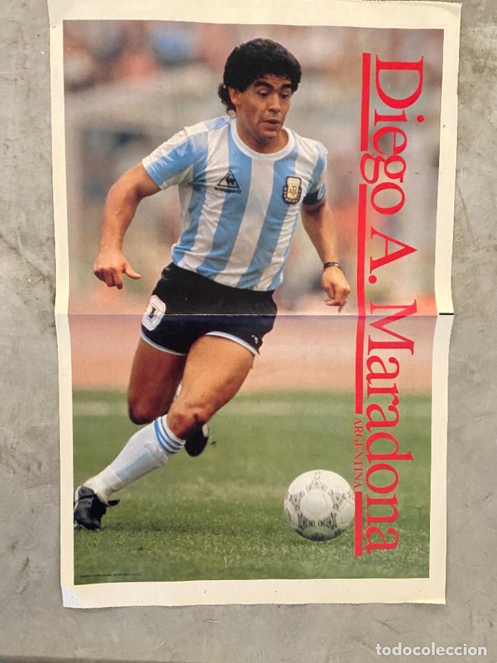 Coleccionismo deportivo: poster maradona - Foto 1
