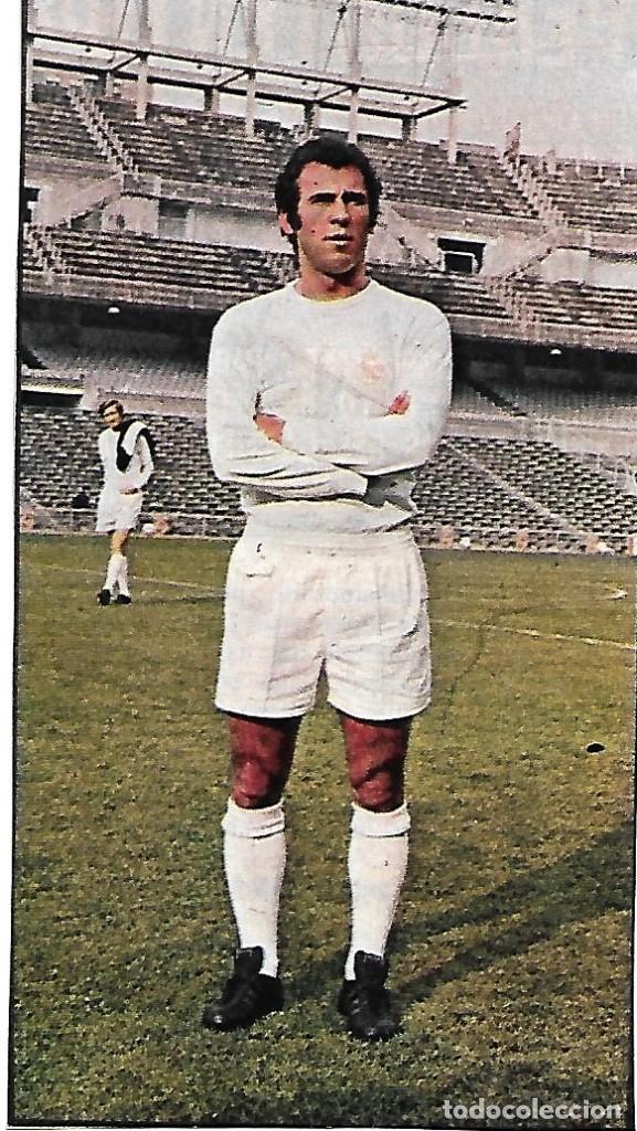 Coleccionismo deportivo: REAL MADRID: Recorte de AMANCIO - Foto 1